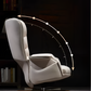 Modern Reclining Leather Ergonomic Office Chair / Ruchi