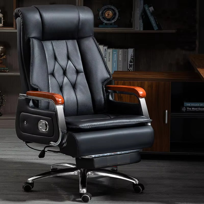 Ergonomic Reclining Leather Office Chair / Ruchi