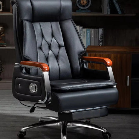 Ergonomic Reclining Leather Office Chair / Ruchi