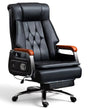 Ergonomic Reclining Leather Office Chair