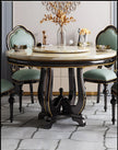 Round Marble Dining Table Set / Ruchi