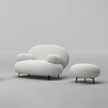 Minimalistic Microfiber Modern Sofa Set / Ruchi