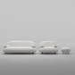 Minimalistic Microfiber Modern Sofa Set / Ruchi