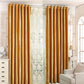Decorative High Grade Velvet Fabric Tulle Window Curtain / Ruchi