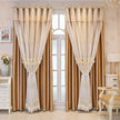 Polyester Fabric Window Curtain For Living Room / Ruchi