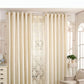 Decorative High Grade Velvet Fabric Tulle Window Curtain / Ruchi