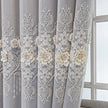 Polyester Fabric Window Curtain For Living Room / Ruchi