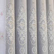 Fabric Embroidered Tulle Curtain Pattern / Ruchi
