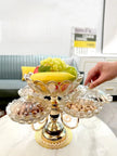 Modern Fruit Stand With 5 Bowls For Counter / Ruchi