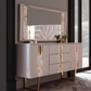 Modern Fabric Bedroom Set With Storage / Ruchi