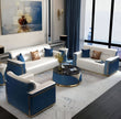 3 Piece Leather Sofa Set For Living Room / Ruchi
