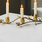 Nature Butterfly Design Brass Candle Holder