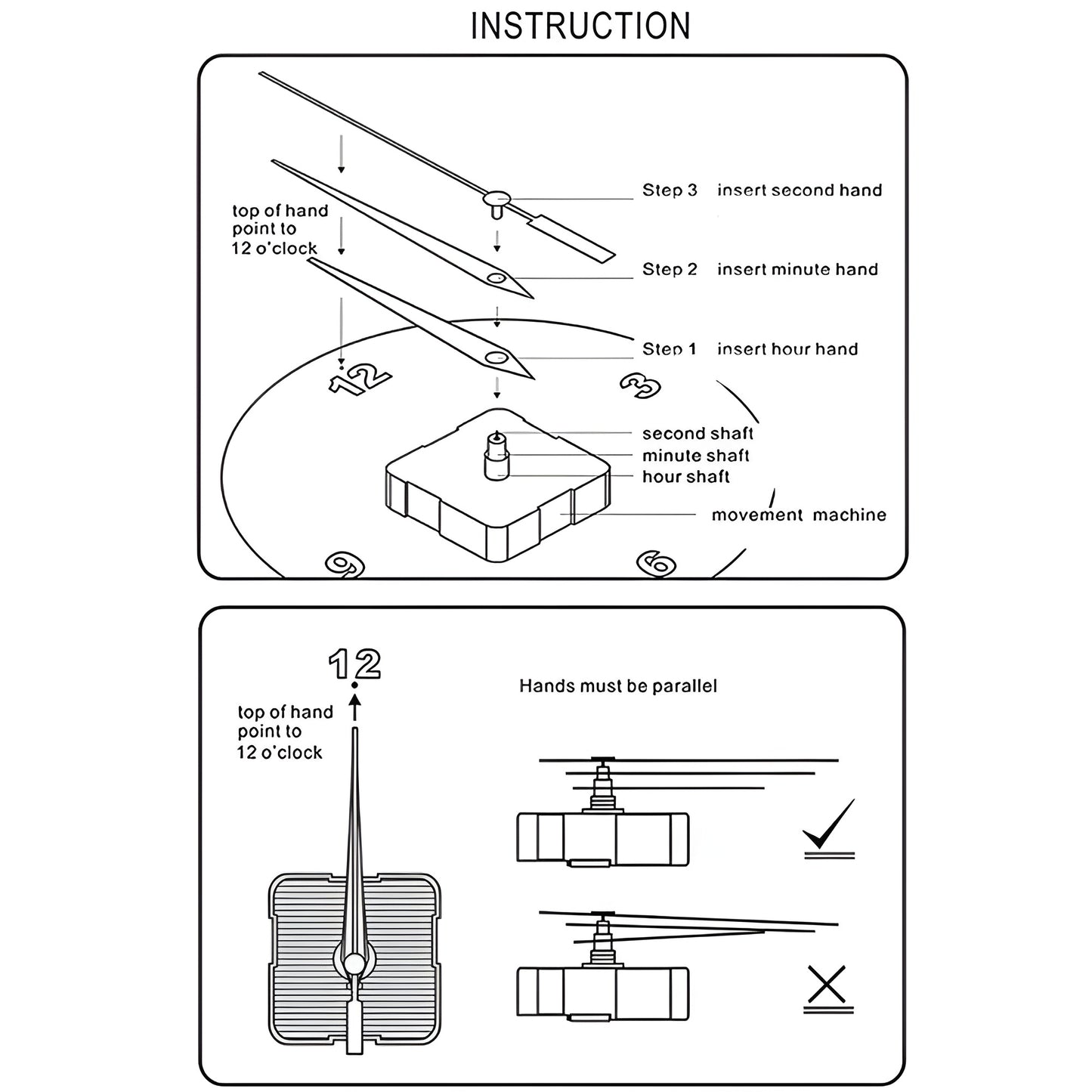 3D Metal Circular Wall Clock