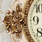 Luxury Floral Style Decoration Wall Clock / Ruchi