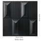 12 Pcs 3D Geometric Shaped Modern Wall Sticker / Ruchi