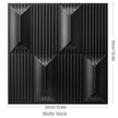 12 Pcs 3D Geometric Shaped Modern Wall Sticker / Ruchi