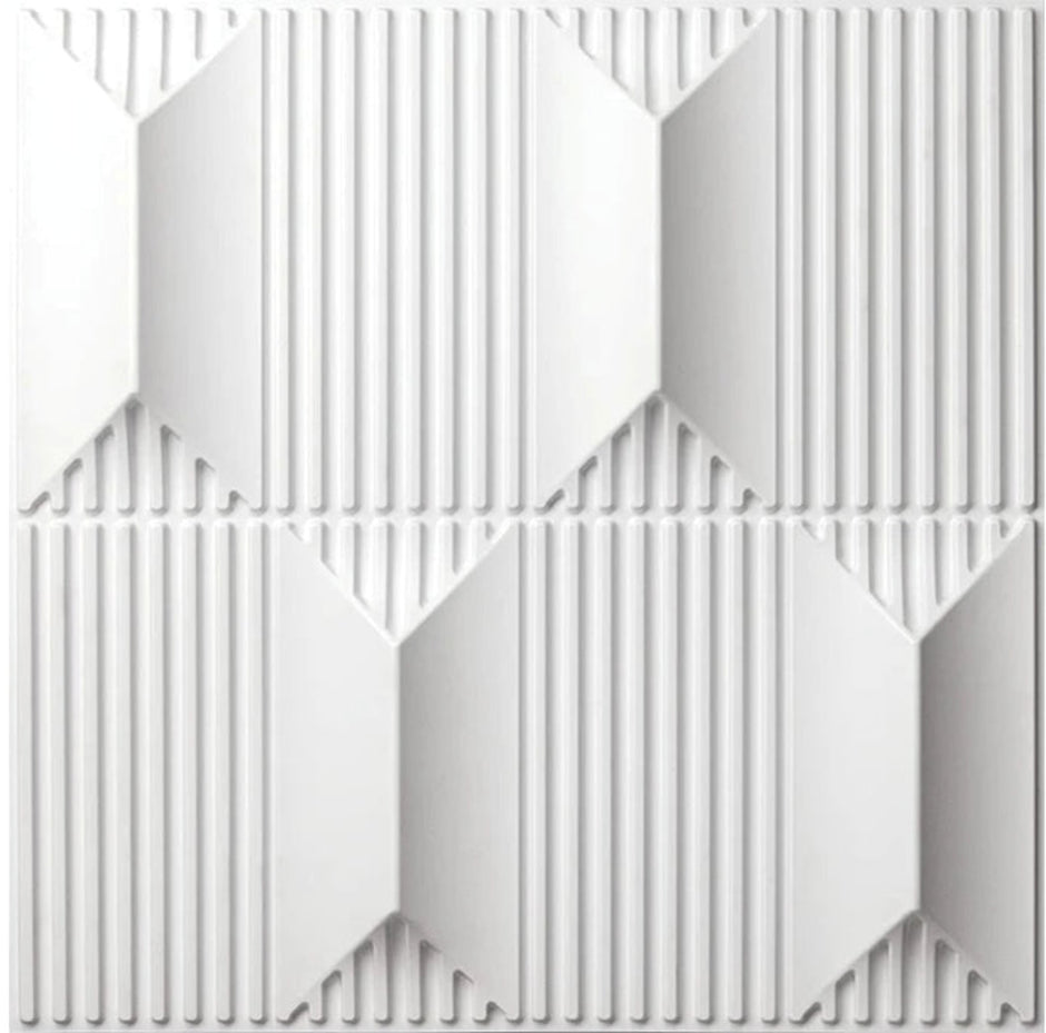 12 Pcs 3D Geometric Shaped Modern Wall Sticker / Ruchi