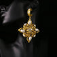 French Vintage Electroplated Pearl Stud Necklace Set / Ruchi