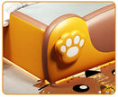 Tiger Design LED Leather Kids Bed / Ruchi