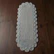 Elegant Grey Pearl Table Runner / Ruchi