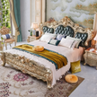 Luxury European Leather Bed / Ruchi