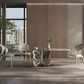 Butterfly Design Marble Dining Table Set / Ruchi