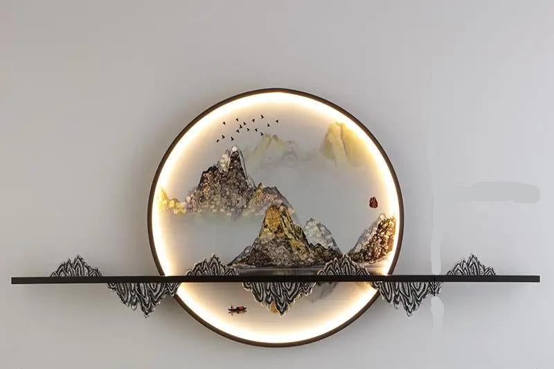 Mountain Valley LED Mural Wall Lamp