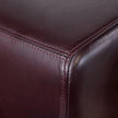 Modern Leather Round Bed With Headboard / Ruchi