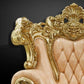 European Design Enchanting Button-Tufted Leather Sofa Set / Ruchi