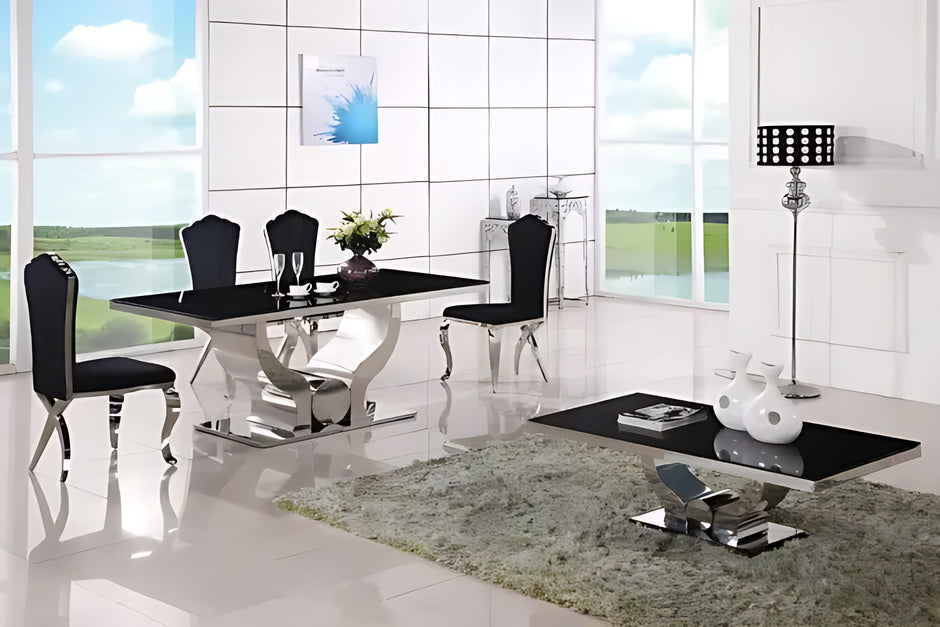 2 Pieces Velvet Dining Chairs Set / Ruchi