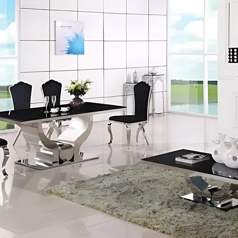 2 Pieces Velvet Dining Chairs Set / Ruchi