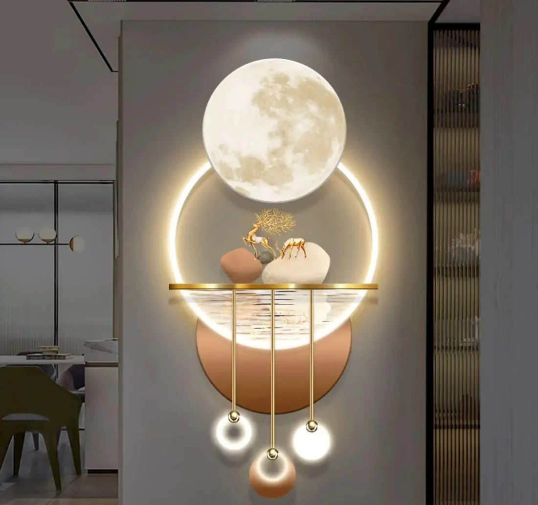 Modern Wall Painting With LED Lights / Ruchi