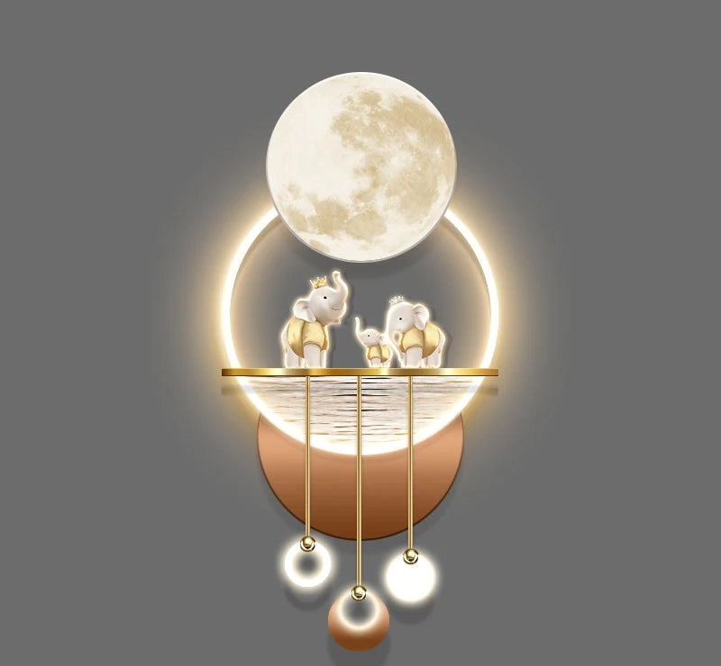 Modern Wall Painting With LED Lights / Ruchi