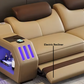 Recliner Leather Sofa with LED