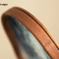 Simple Bamboo Wood Glass Serving Tray / Ruchi