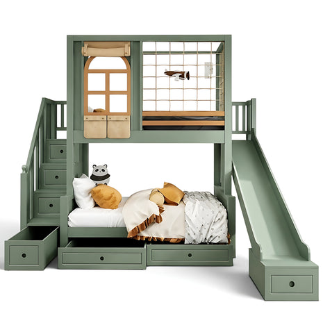 Modern Wooden Kids Bunk Bed / Ruchi