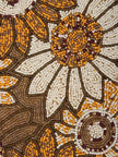 Colorful Sunflower Beaded Table Runner