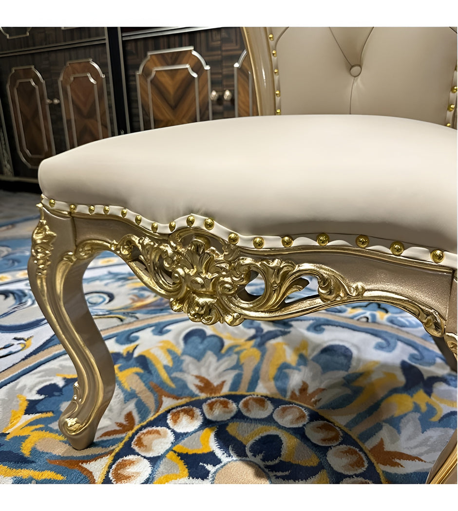 90-Inch European Wooden Dining Set For 8 / Ruchi