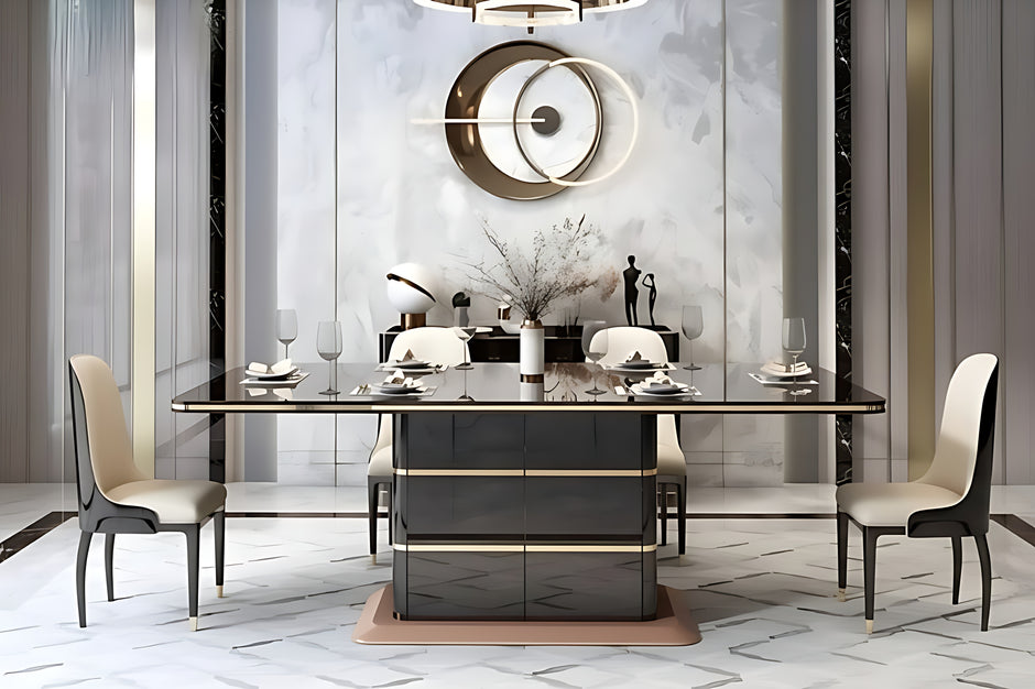 Modern Wooden Dining Table Set