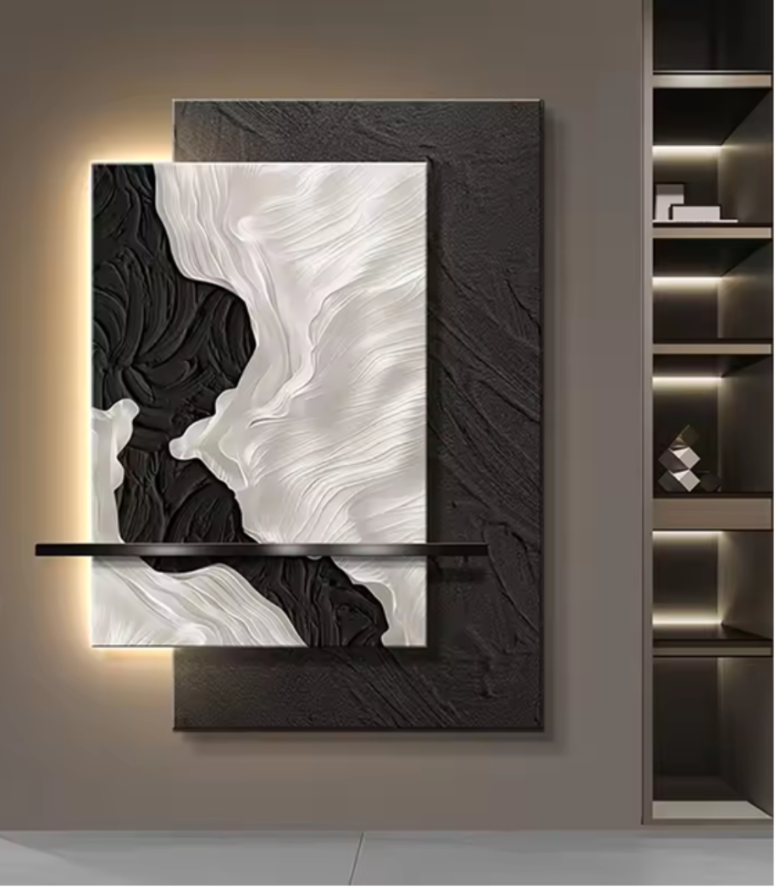 Modern Abstract LED Wall Light