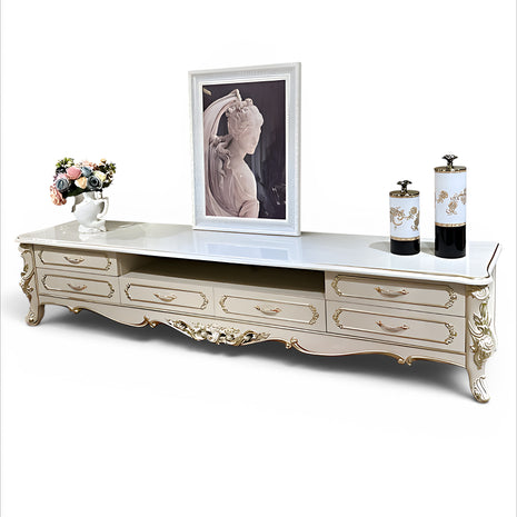 Wooden European TV Stand Cabinet / Ruchi