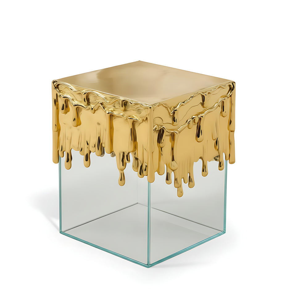 Modern Glass Side Table / Ruchi 