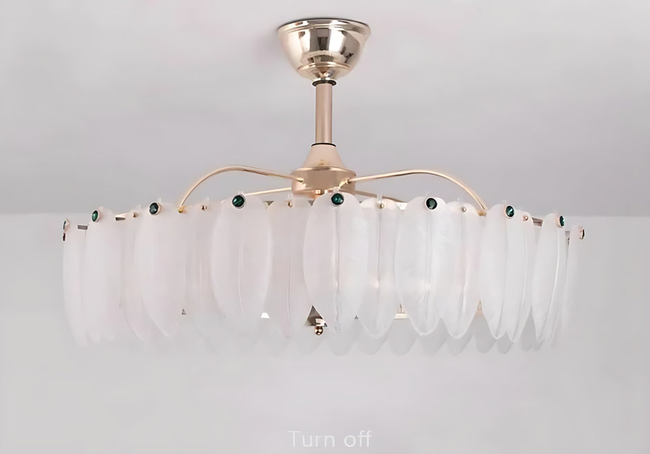 Remote Control Ceiling Fan With LED Light / Ruchi