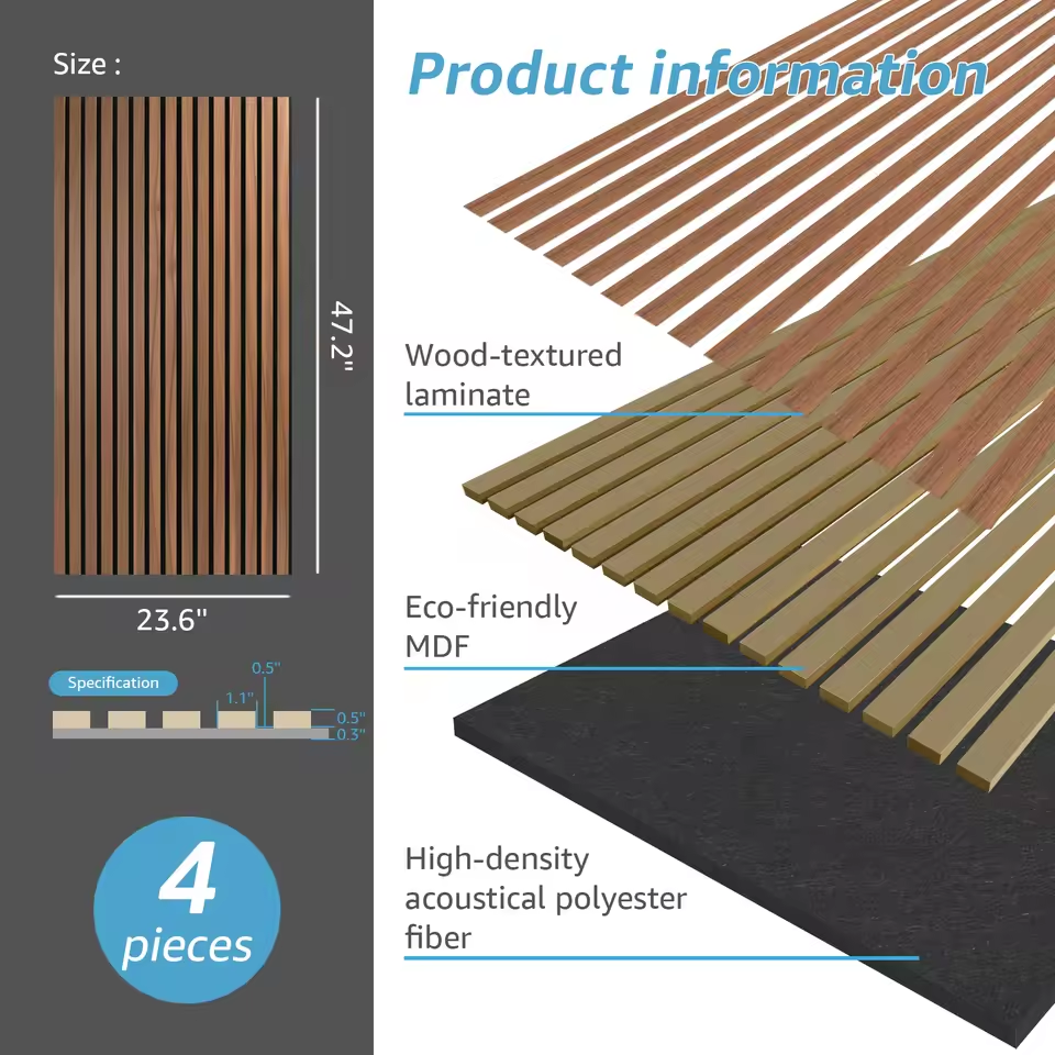 Modern 3D Wood Wall Panel / Ruchi