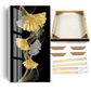 Gold-&-Silver Leaf Framed HD Poster / Ruchi
