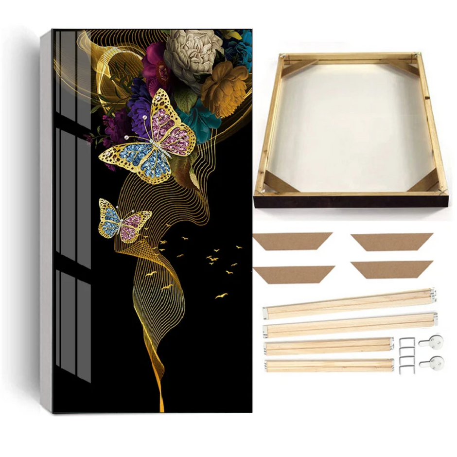 Butterfly Framed HD Poster / Ruchi