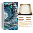 Sea-Blue Abstract HD Framed Poster / Ruchi