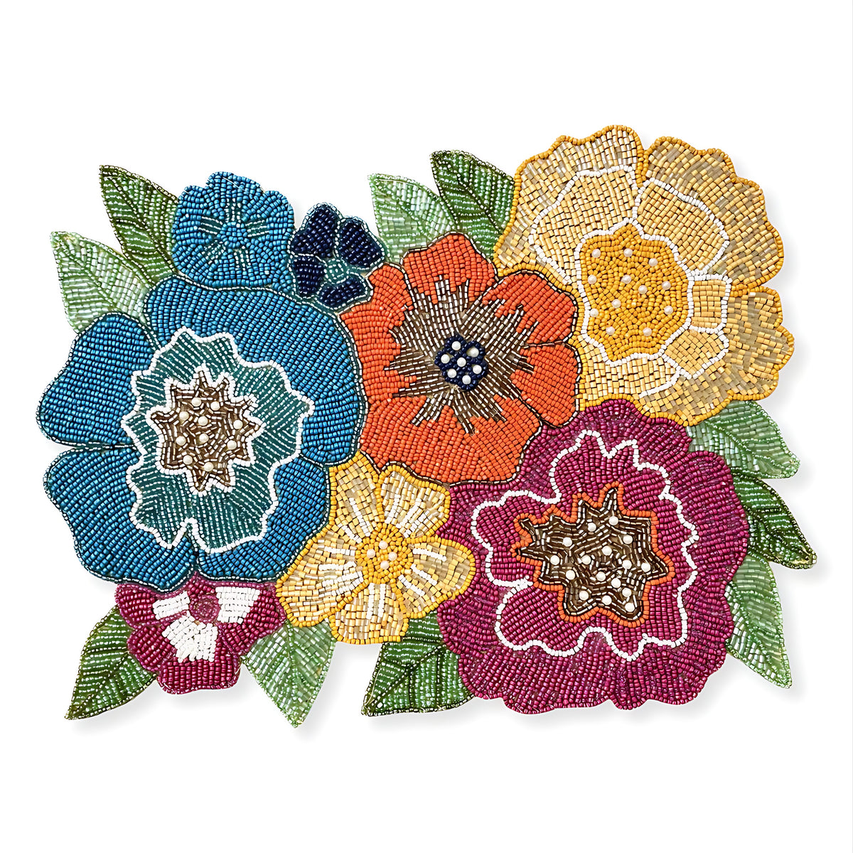 Elegant Beaded Table Runner / Ruchi