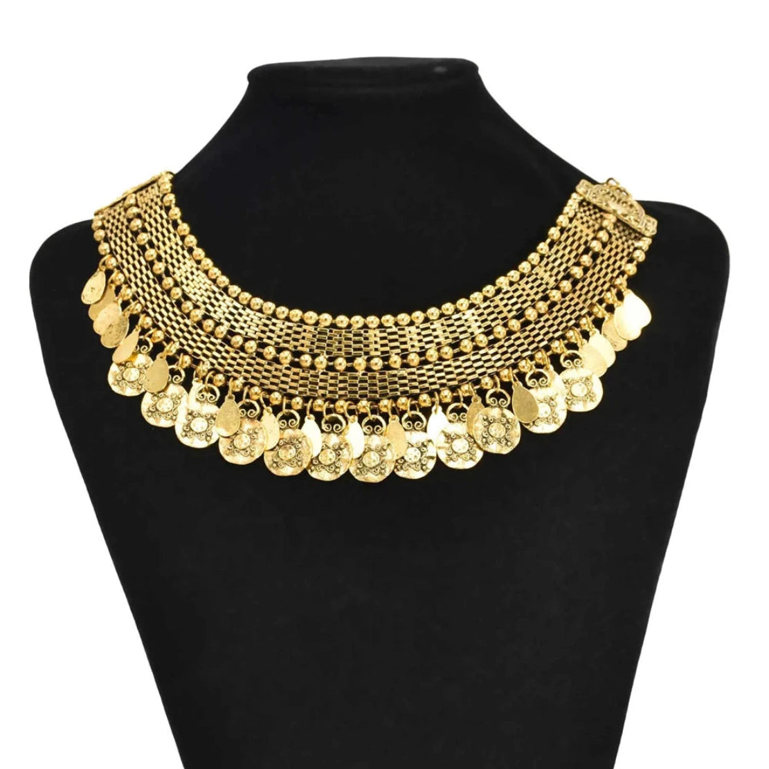 Traditional Rajasthani Metal Choker Necklace / Ruchi