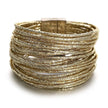 Glittery Leather Bracelet For Women